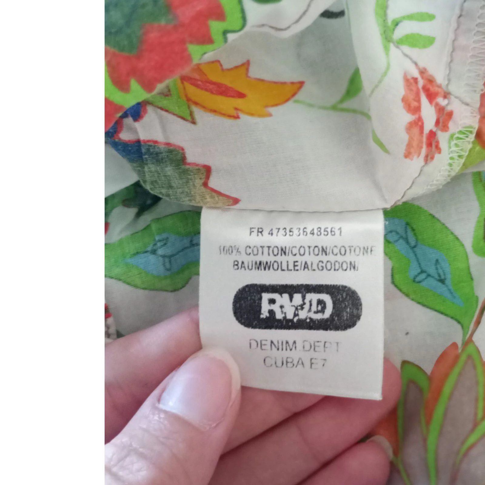 Printed blouse size 36 in very good condition – photo 8